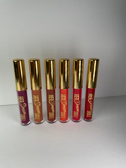 Mini liquid lipstick Set- Bold